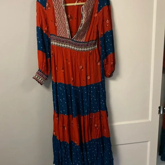 Free People Vibrant Long Sleeve Dress - Picture 2 of 12